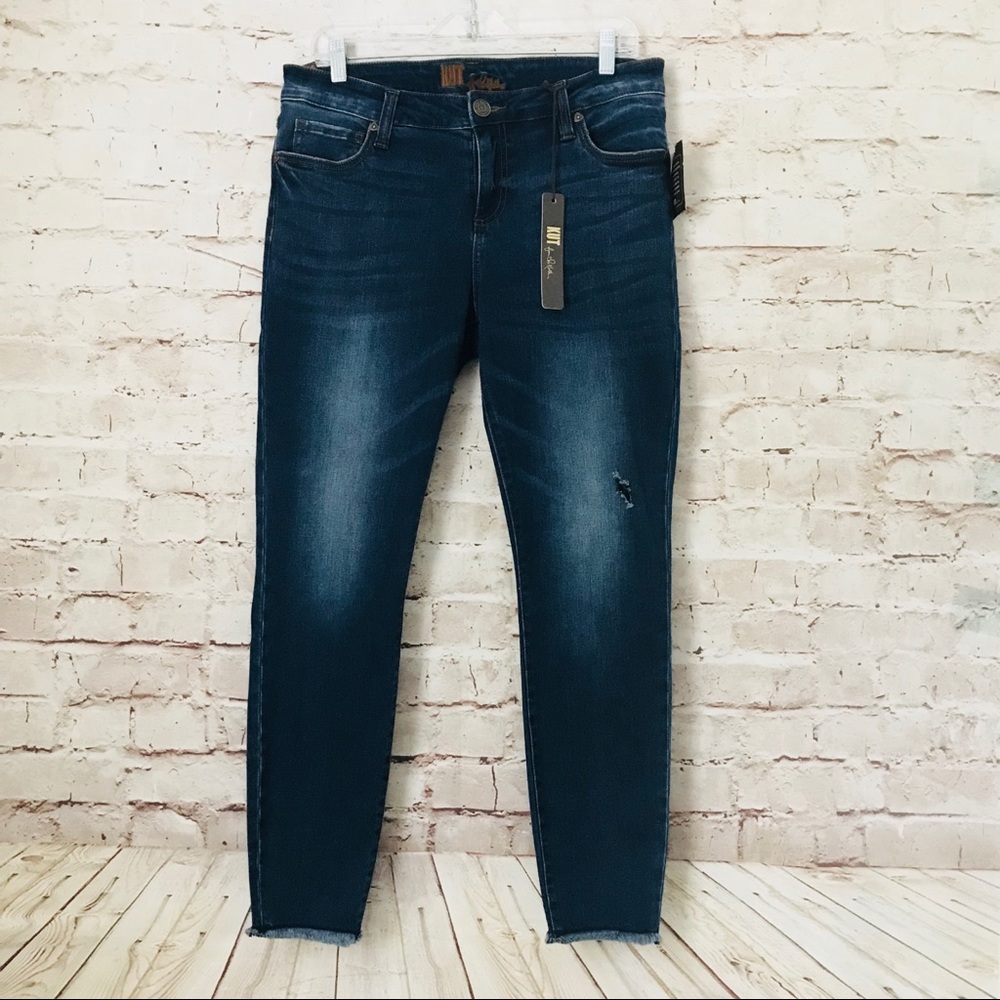 NWT KUT From The Kluth Skinny Jeans Size 12